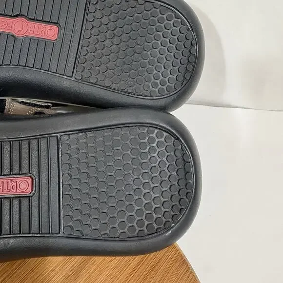 Orthofeet Women's Orthopedic Leather Venice Sandals Sz 10.5 Wide Brown Comfort - Picture 13 of 13